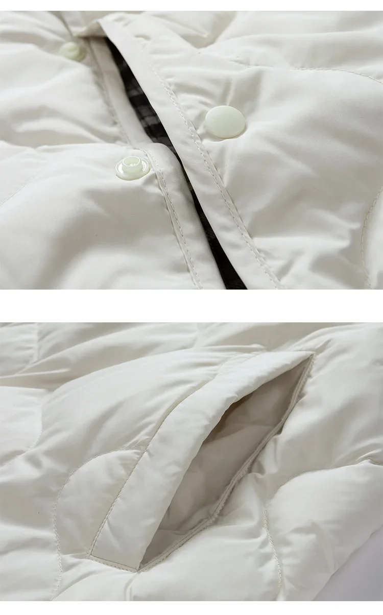 Мужской пуховик уличная куртка в стиле пэчворк с отложным воротником однотонная