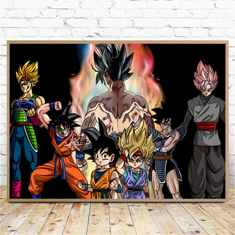 

Японское Поп аниме мультфильм Dragon Ball Goku Коллекция Diy алмазная живопись полная Алмазная вышивка Стразы искусство мозаика EE2632