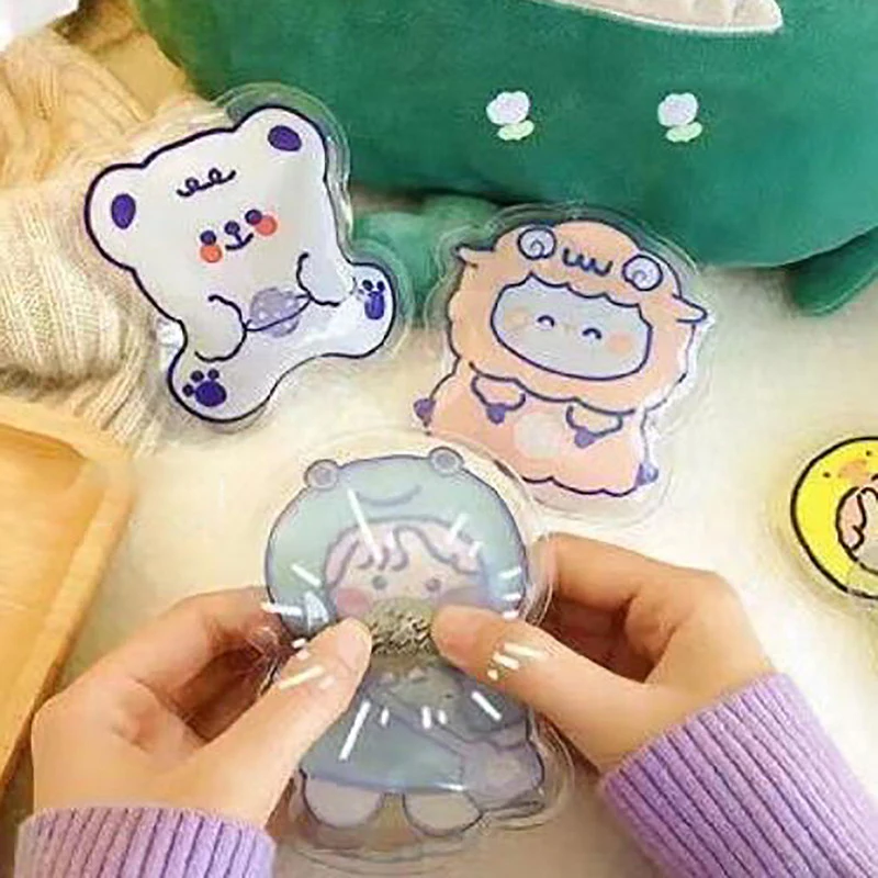 1 шт. многоразовые грелки для рук портативные милые гелевые долговечные