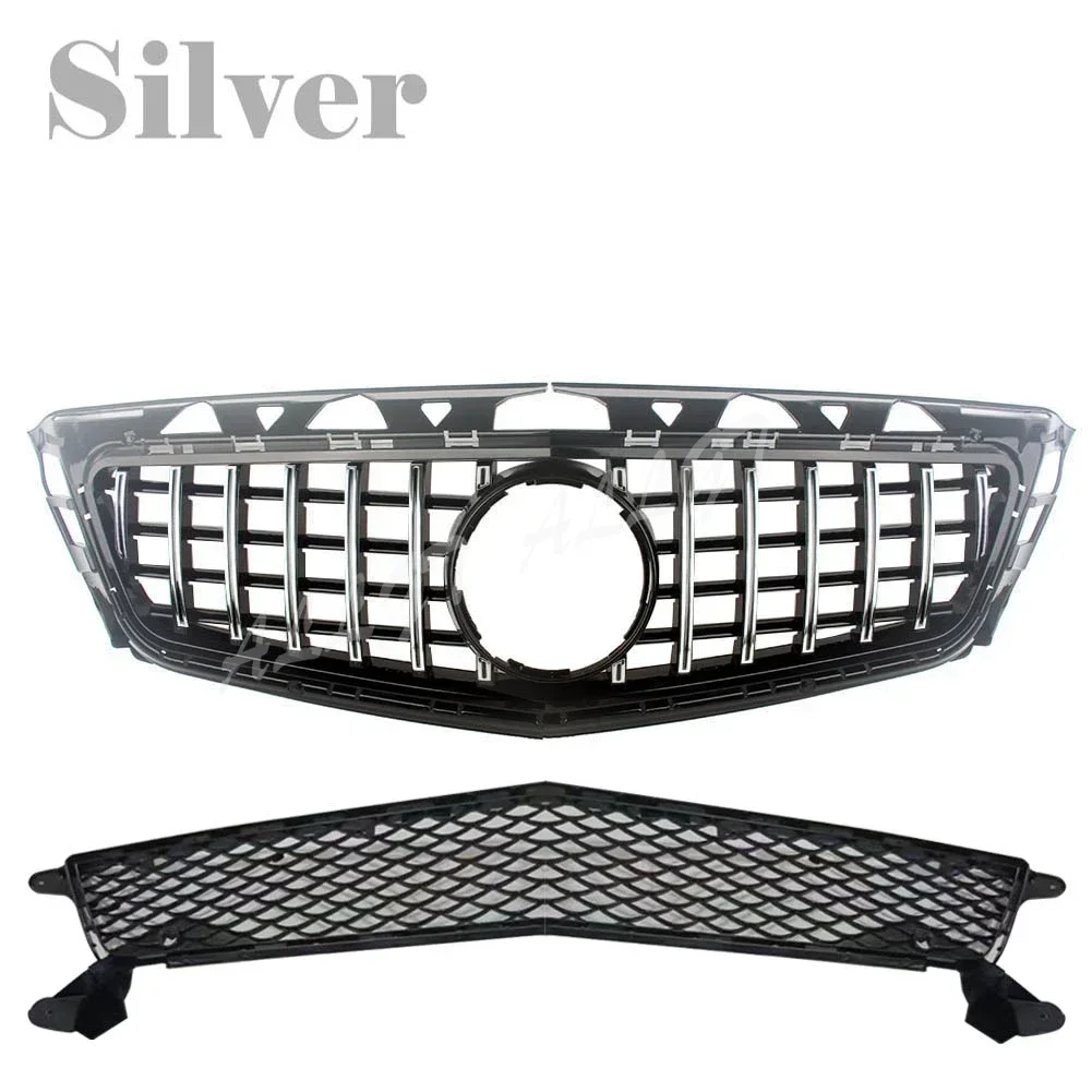 Передняя гоночная заготовка решетка бампера верхняя крышка решетки для Mercedes-Benz