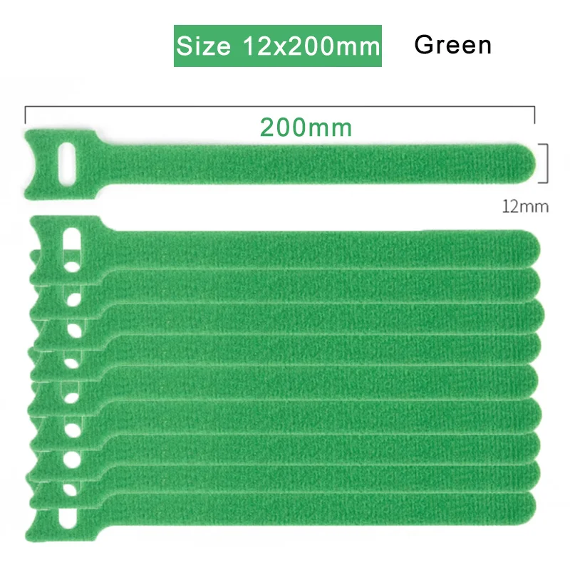 10/20/30 шт. многоразовые крепежные кабельные стяжки, лента с крючками и петлями, кабельные ремни, проволочные стяжки, регулируемый органайзер для шнура