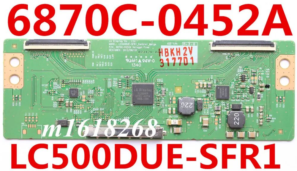 

Для дисплея 6870C-0452A LG T-con, фотопанель Philips SONY