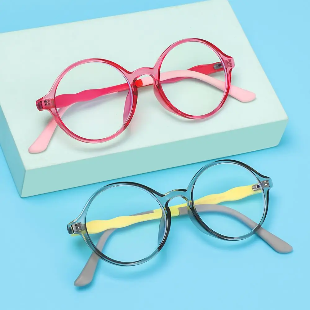 

TR90 Computer Online Classes Portable Kids Glasses Anti-blue Light Comfortable Eyeglasses Ultra Light Frame