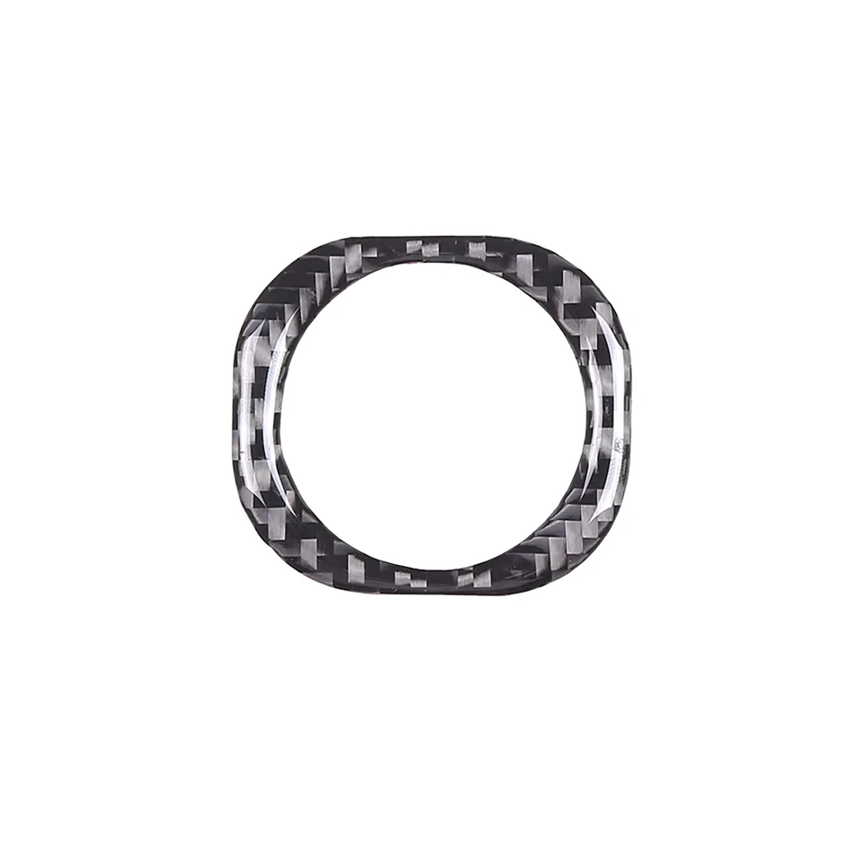Car Engine Start Stop Decoration Ring Trim Sticker for 2022 2023 Accessories - Soft Carbon Fiber