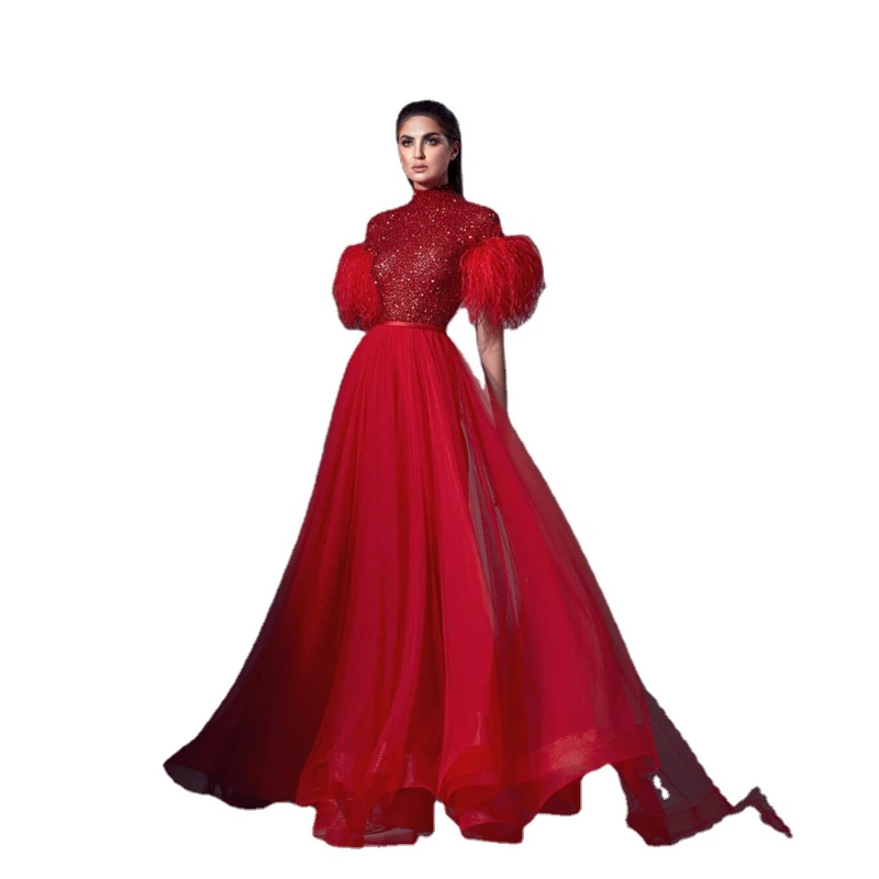 Elegant Party Dresses for Women 2022 Luxury Evening Cocktail Female Sequin Dress Formal Prom Clothing for Ceremony Bodycon Sexy