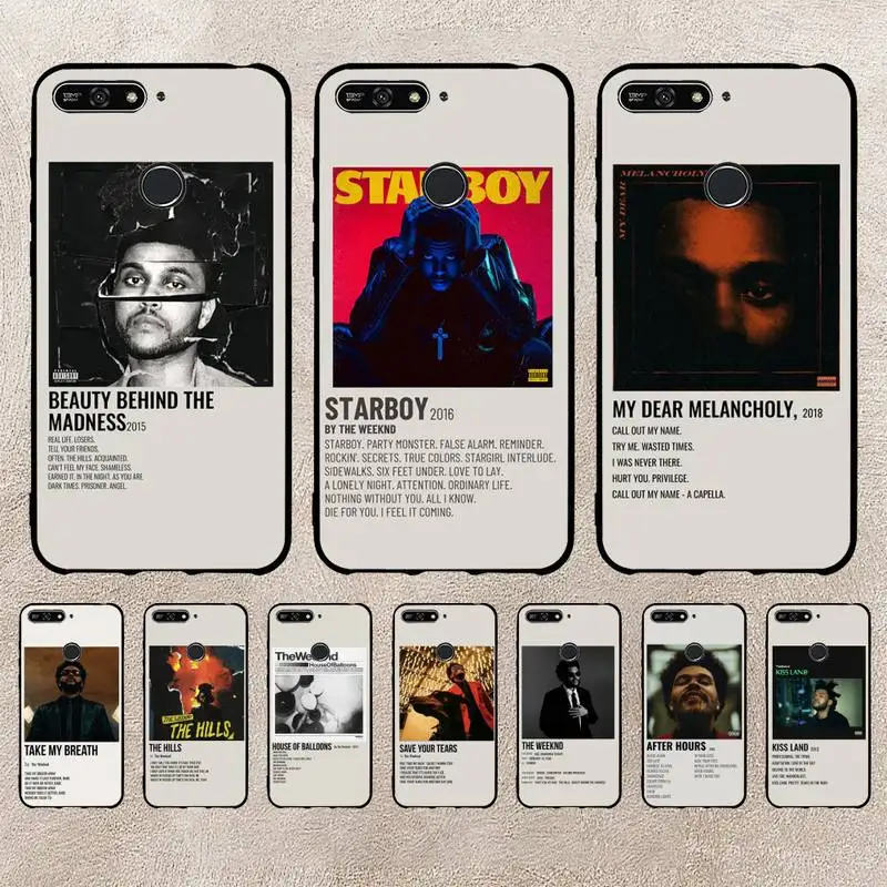 

The Weeknd Minimalist Poster Phone Case For Xiaomi 11 10 12Spro A2 A2lite A1 9 9SE 8Lite 8explorer F1 Poco 12S Ultra Cove