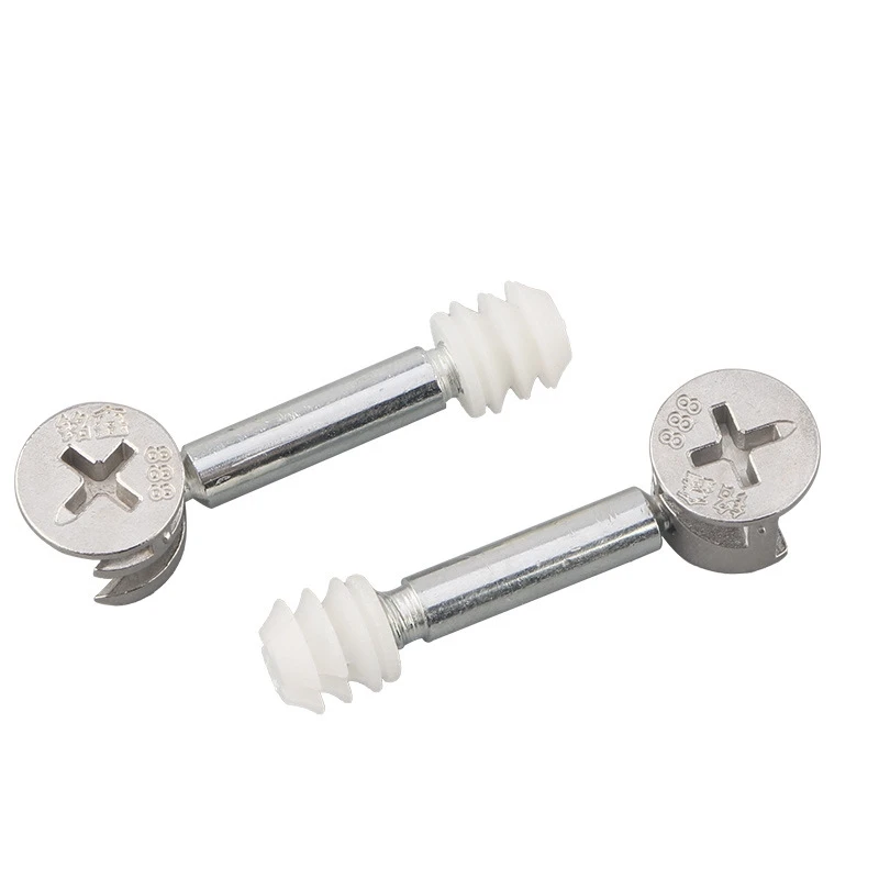 50 шт./лот 32/35/40 мм соединитель для мебели шкафа утолщенный 3 в 1 эксцентриковый