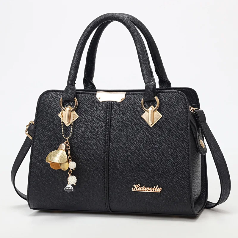 2023 New Handbag Bag Trendy One-shoulder Diagonal Bag Fashion All-match Middle-aged Lady Large-capacity Mother Bag Women's Bag