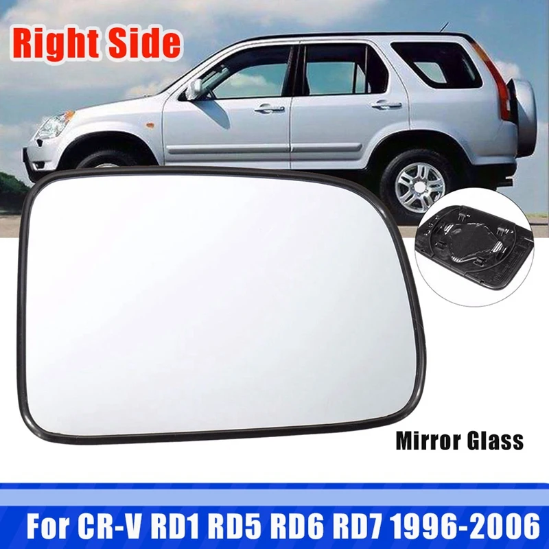 Левое и правое боковое зеркальное стекло с подогревом подложкой для HONDA CRV CR-V RD1 RD5