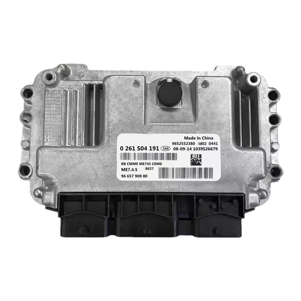 

Оригинальный 0261S04191 ECU, новый автомобильный двигатель, компьютерная плата, электронный блок управления 9665790880 ME7.4.5, подходит для Peugeot
