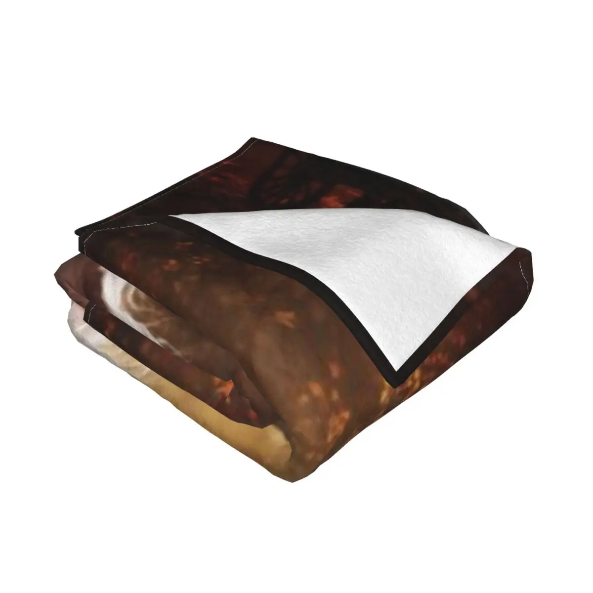 Цыганское золотисто-цыганское одеяло Vanner Horse ультрамягкое Флисовое