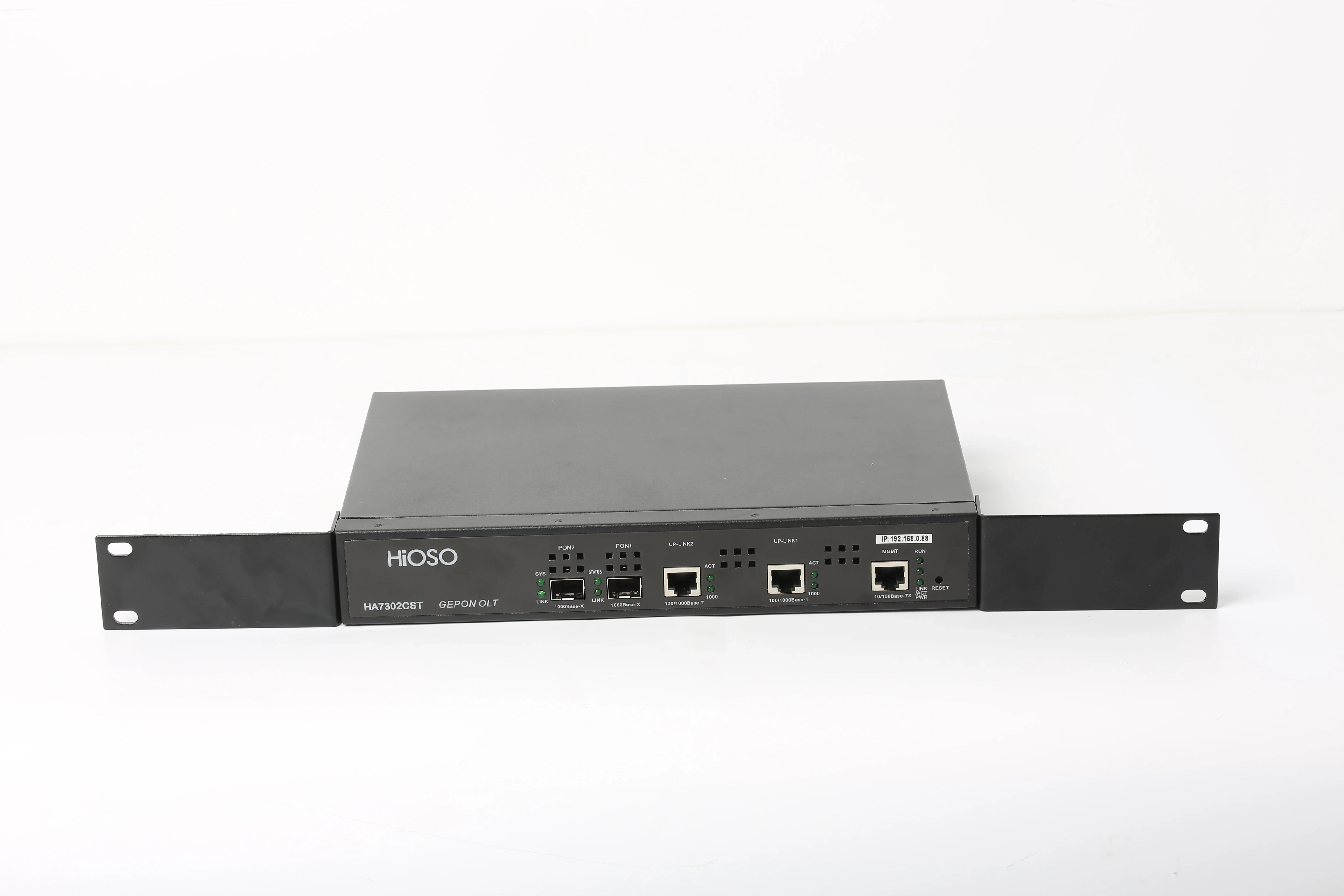 olt hioso gepon поддержка fttx onu ftth 2 порта включая 2sfp px20+++ модули pon web snmp cli