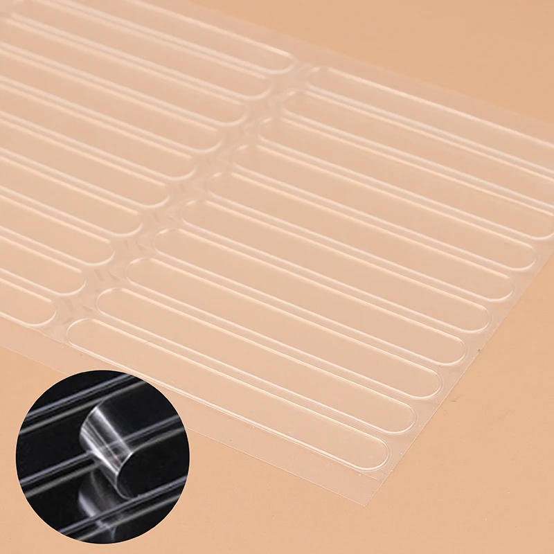 1/3/5 шт. портативная прозрачная клейкая лента для ногтей подставка накладных