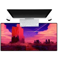 sunset scenery large mouse pad landscape mouse pad gaming accessories gaming keyboard computer desk desk carpet cabinet mat