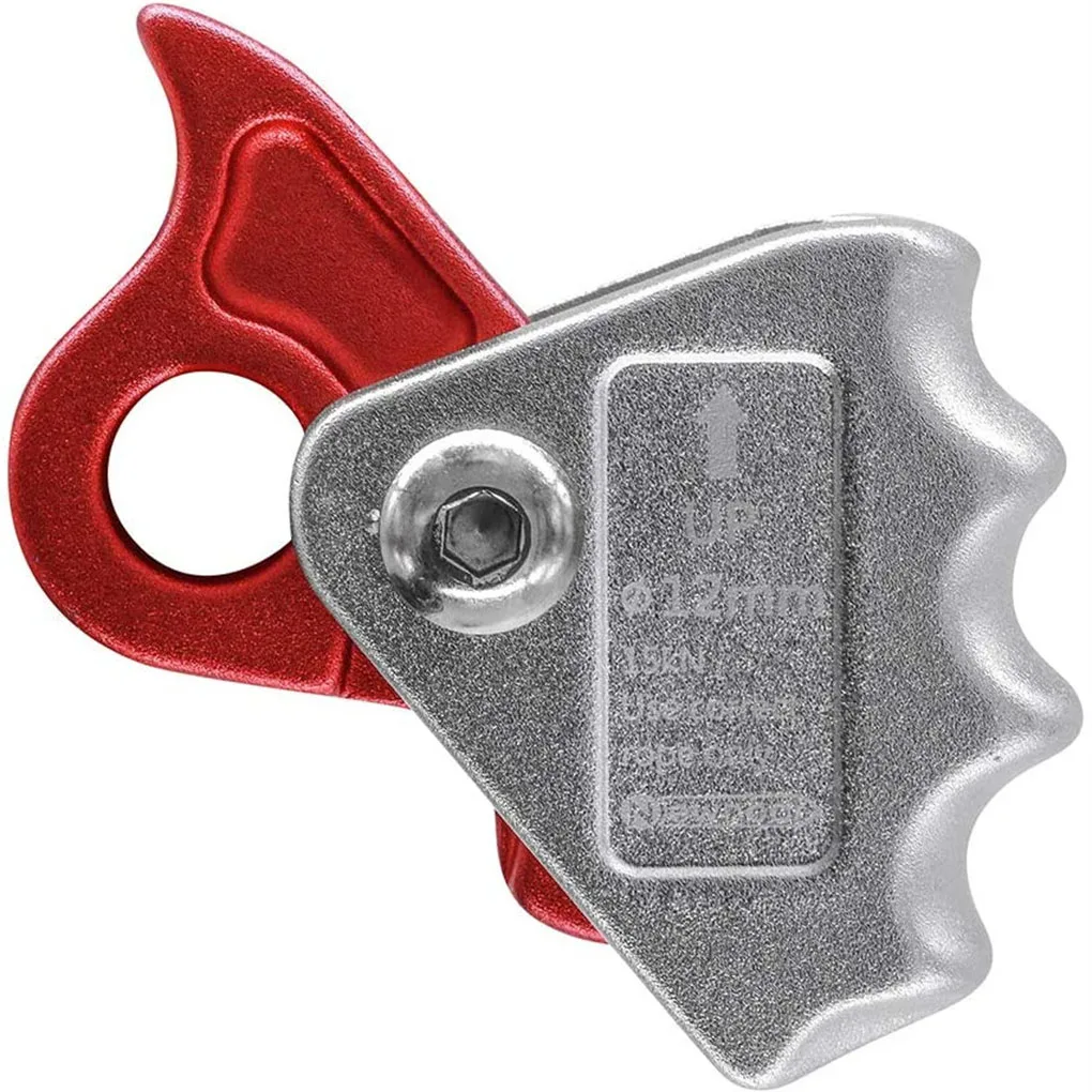 

15KN Climbing Rope Grab Aluminum Alloy Ascender Portable Safety Rescue Rigging Engineering Adjuster Riser Hardware