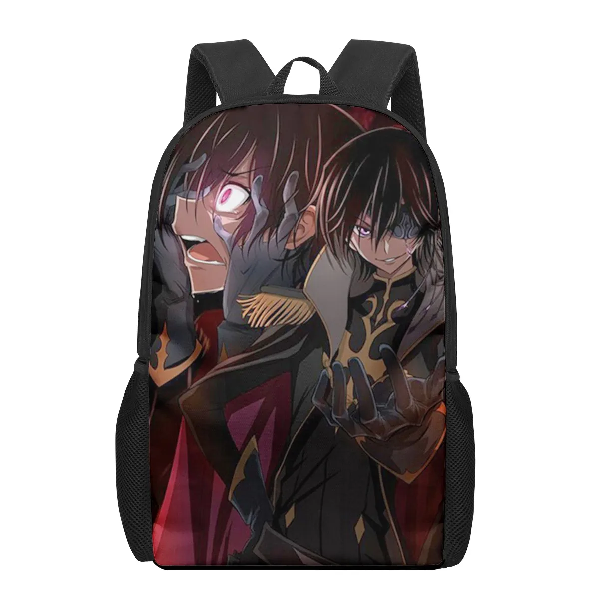 CODE GEASS Lelouch of the Rebellion Print School Bags for Boys Girls Primary Students Backpacks Kids Book Bag Satchel Back Pack