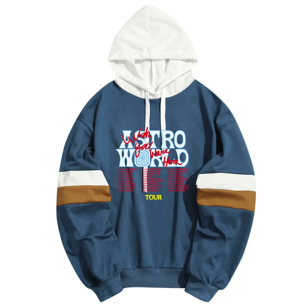 

Hot Fashion ASTROWORLD Letter Printing Hoodie Harajuku Sweatshirt Men Women Pullover Hoodies Fashion Hip Hop Sudadera Hombre