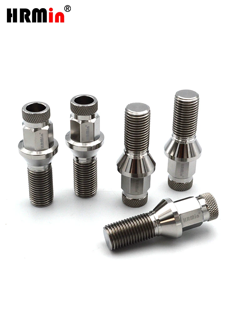 HRMin Gr.5 титановый конусный противоугонный колесный болт M14*1 25*28 мм для BMW MINI Rolls-royce