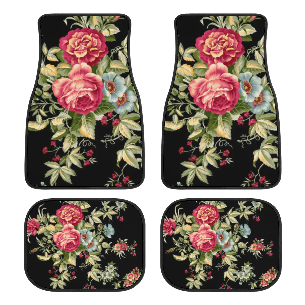 

4 шт., автомобильные Противоскользящие коврики для передней и задней панели