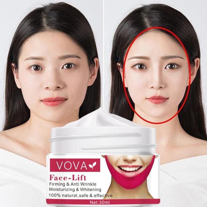 

Vova Slimming V Face-lifting Firming Cream Improves Masseter Muscle Double Chin Anti-wrinkle Whitening Whitening Skin Care 30ml