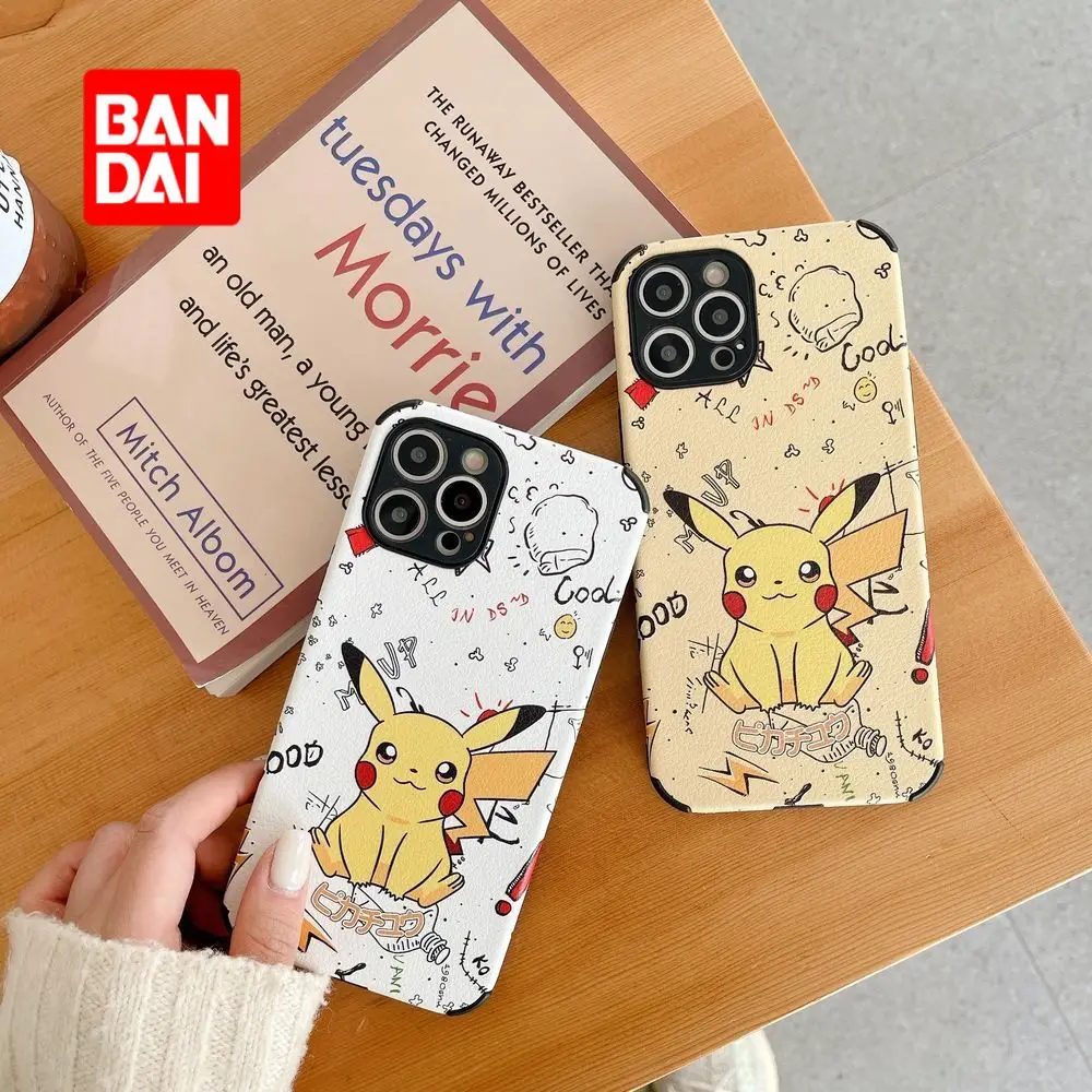 

Bandai Disney Phone Case for IPhone 13 13Pro 12 12Pro 11 Pro X XS Max XR 7 8 Plus Cartoon Leather Cover Kawaii Soft Fundas