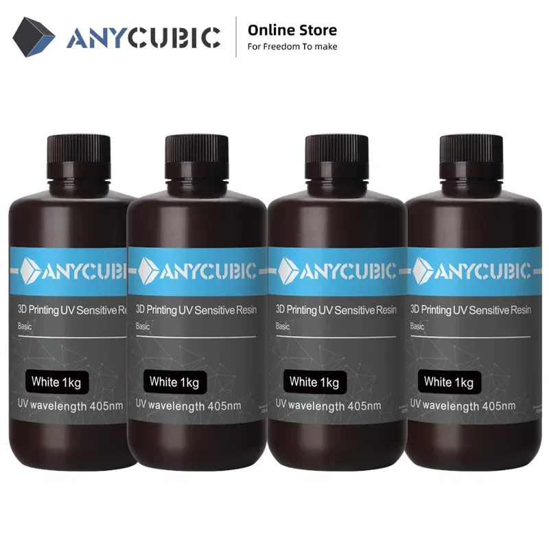 УФ-смола для 3D-принтера ANYCUBIC высокоточная быстроотверждаемая жидкость печати в