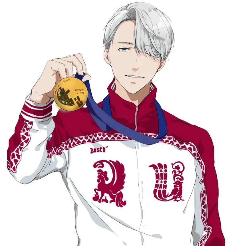 Горячее аниме Юрий!! Костюмы для косплея на льду Виктор Никифоров одежда