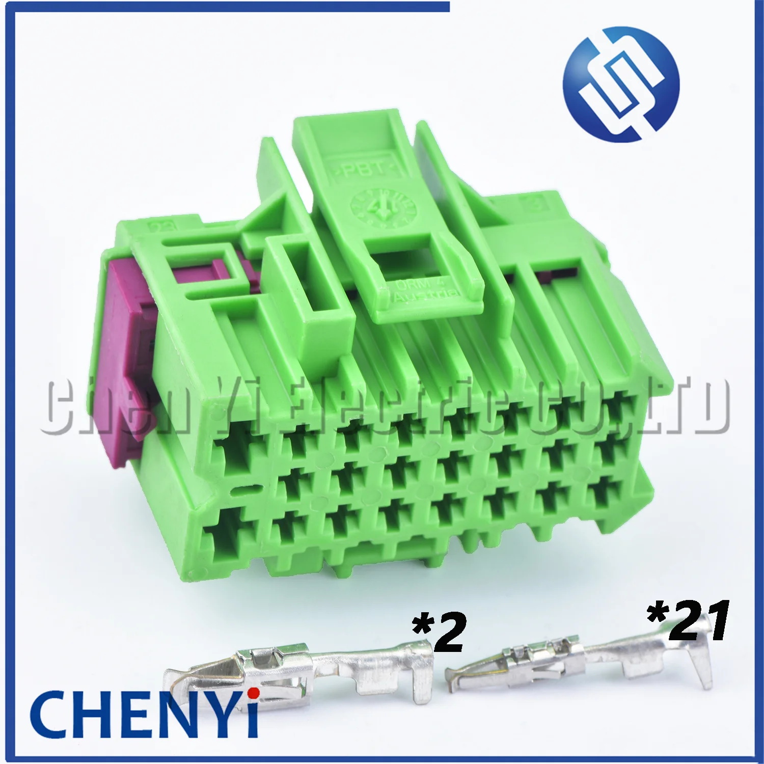 

23 Pin Green Automobile power amplifier Connector Automotive Audio Amplifier Plug 1J0962623 1J0962623B For Passat Magotan CC