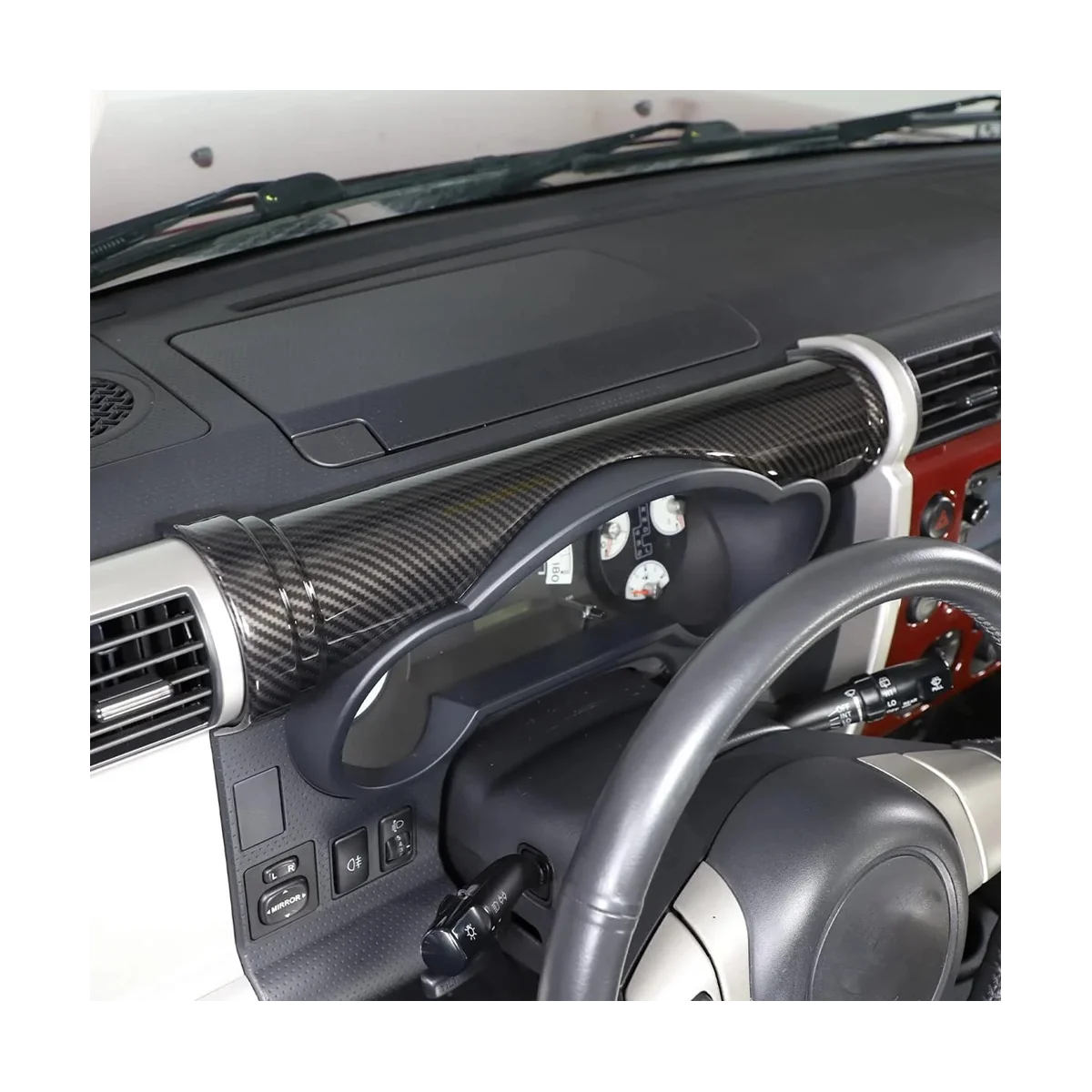 Центральная панель приборной панели Обшивка Рамы для аксессуаров Toyota FJ Cruiser 2007-2021