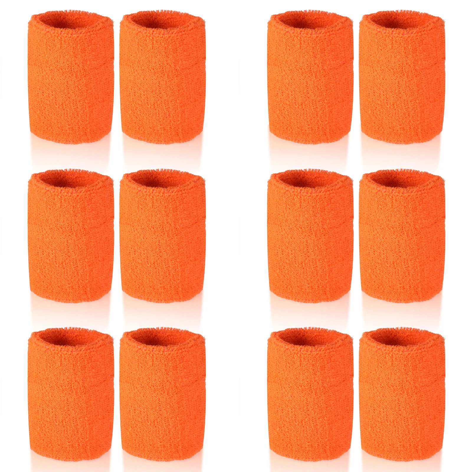

1/2/3 Polyester Wrist Braces Sweatproof Men Women Double Layer Non-slip Support Sport Basketball Running Protector