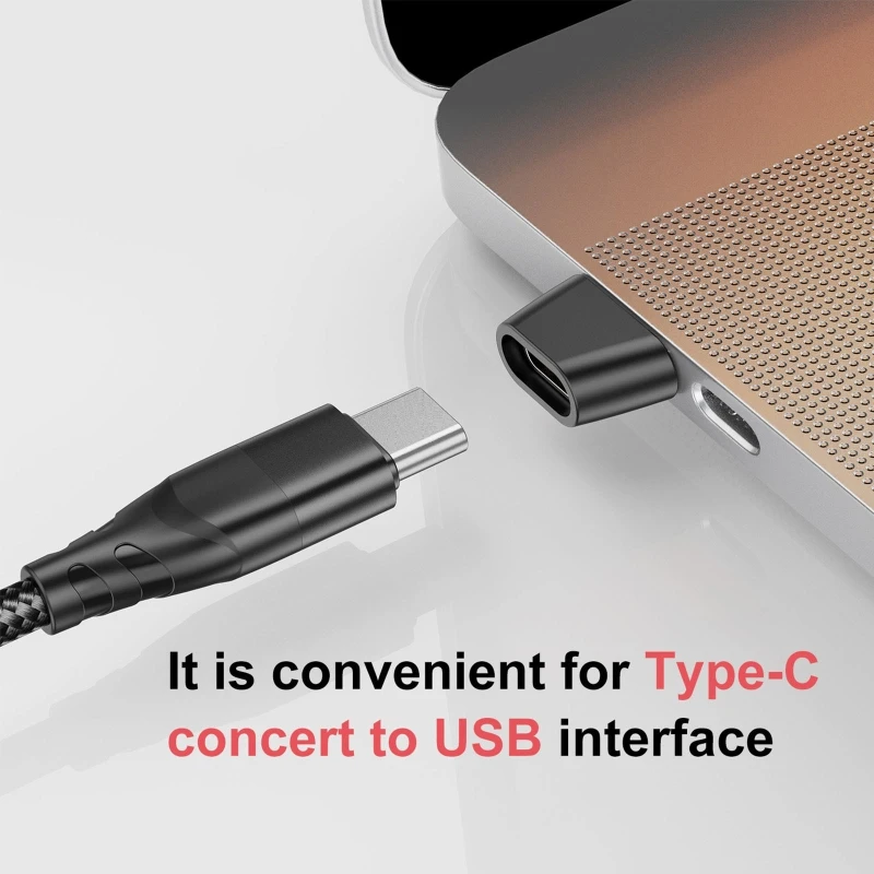 

Переходник OTG с портом Type-C на USB с поддержкой быстрой зарядки