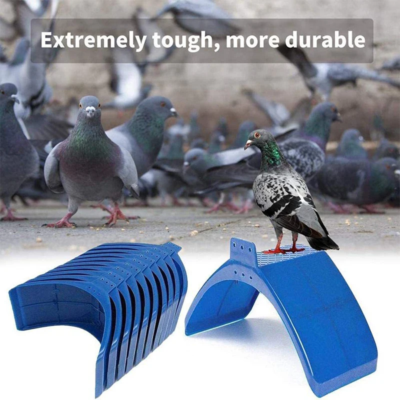 

1PC/10PCS Fashion Plastic Pigeon Perch Dove Blue Rest Stand Frame Parrots Dwelling Pigeon Perches Roost For Bird Supplies