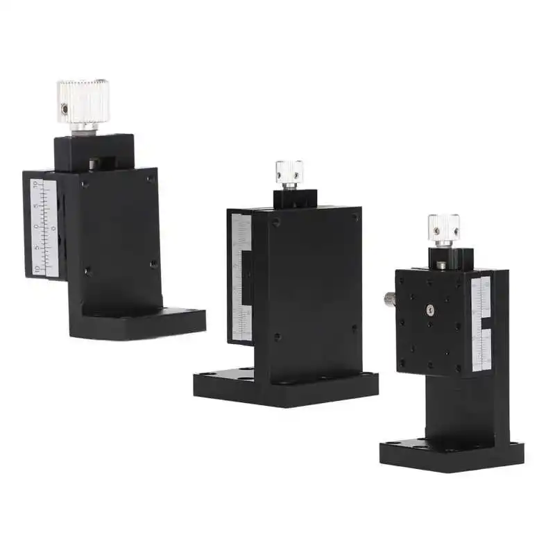 

Z Axes Sliding Table Dovetail Guide Optical Z Linear Stage Large Load Capacity Silent Accurate for Equipment Positioning