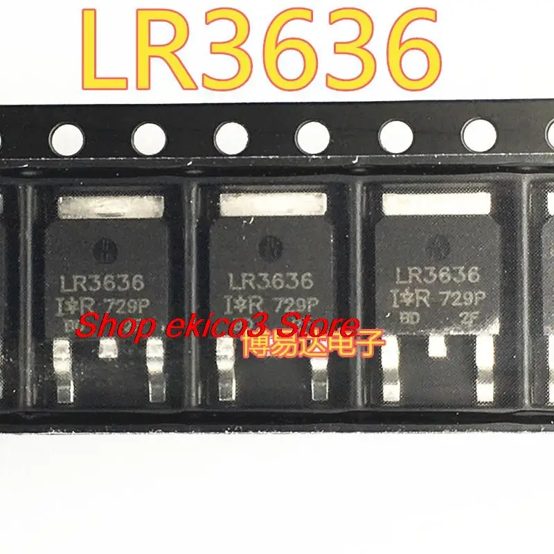 10 шт., Оригинальные запасные части LR3636 IRLR3636 MOS TO-252