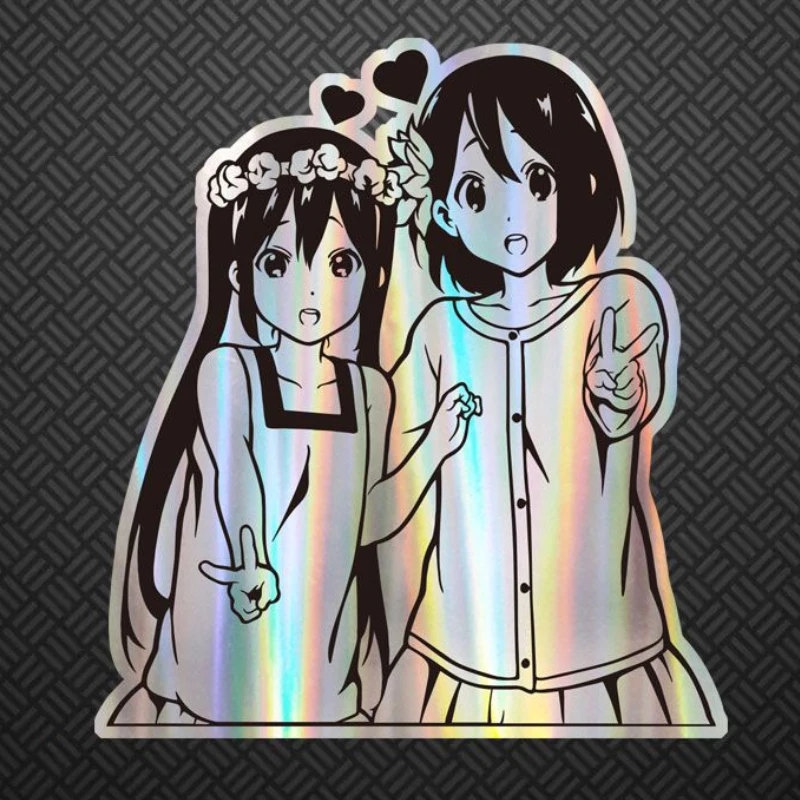 

Флейта диаметром 18/30 см! Tainaka Ritsu барабанщик Akiyama Mio ассоциированный гитарист кавайная девушка фотонаклейки лазерные HD наклейки игрушки