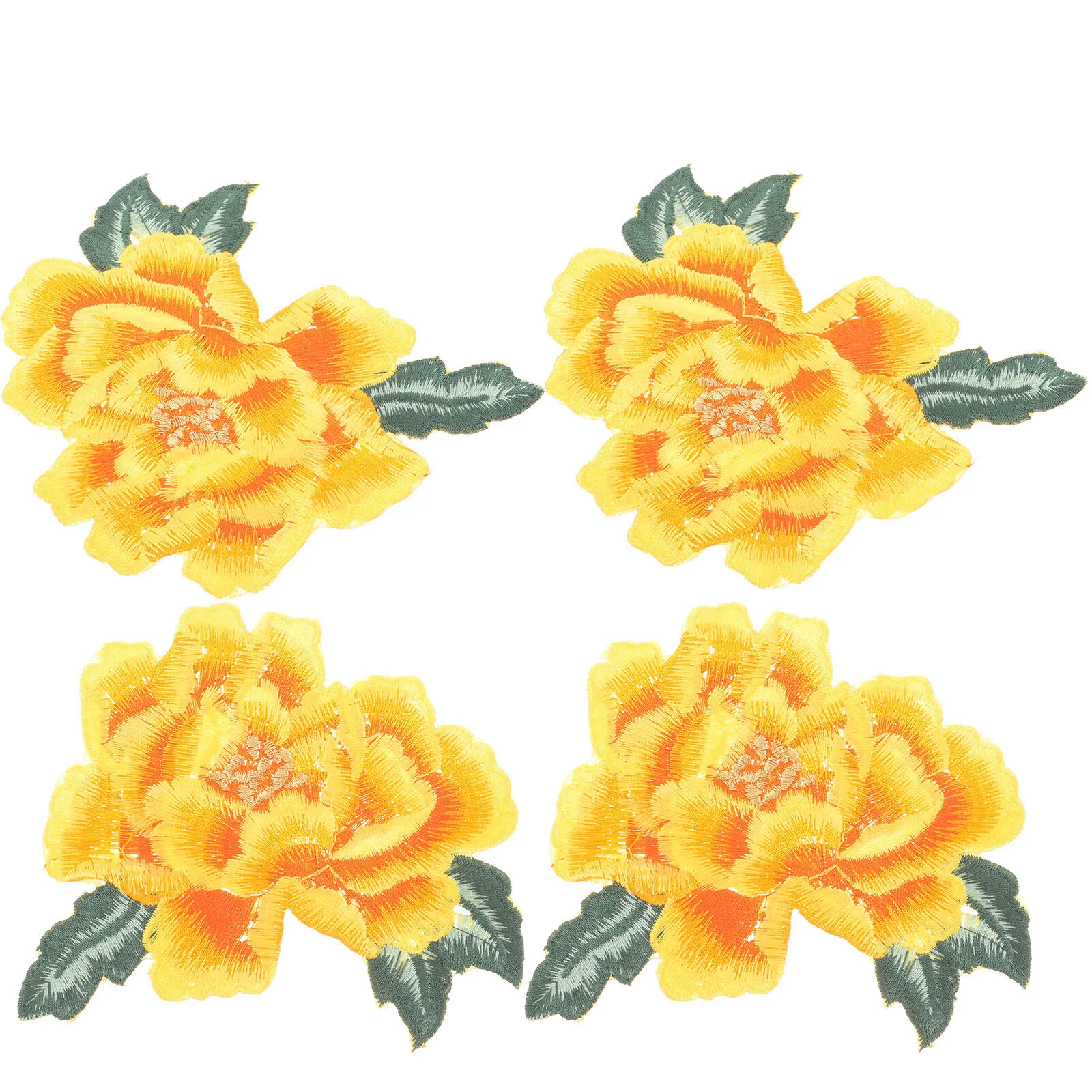 

The Flowers Flower Applique Patches DIY Sew Supply Decoration Embroidery Sewing Accessories Applique