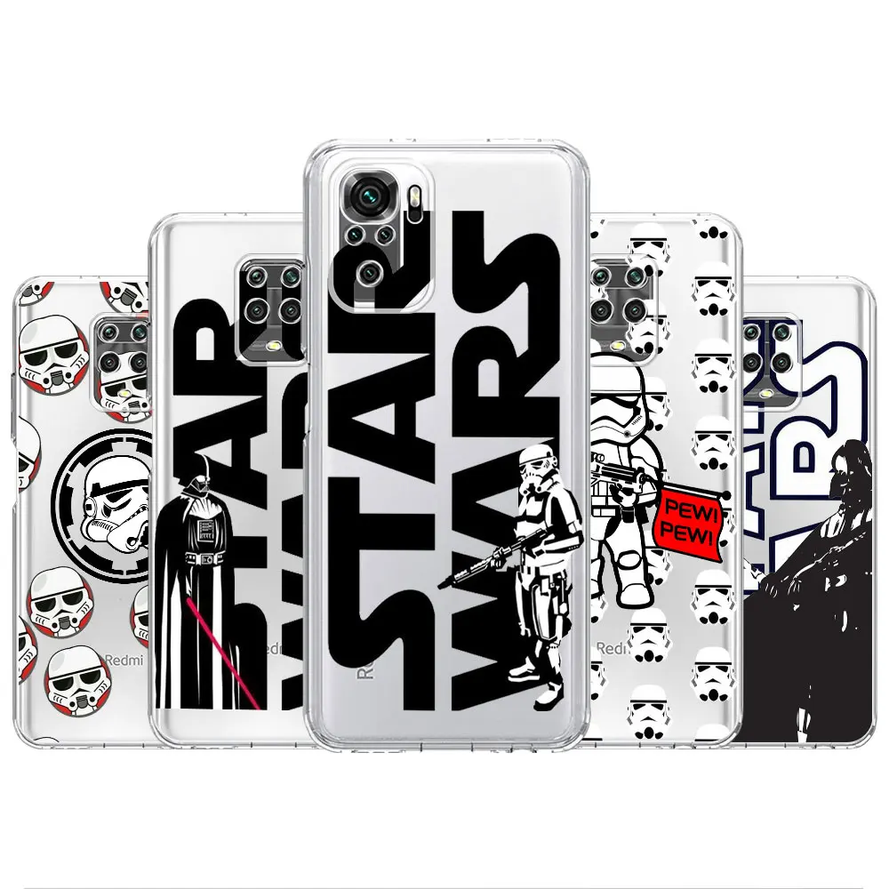 

Hero Logo Darth Vader For Xiaomi Redmi Note 10 9 Pro 9S 8 8T Waterproof Funda 11 11T K40 9C 9A 10S 7 Soft Black Phone Case
