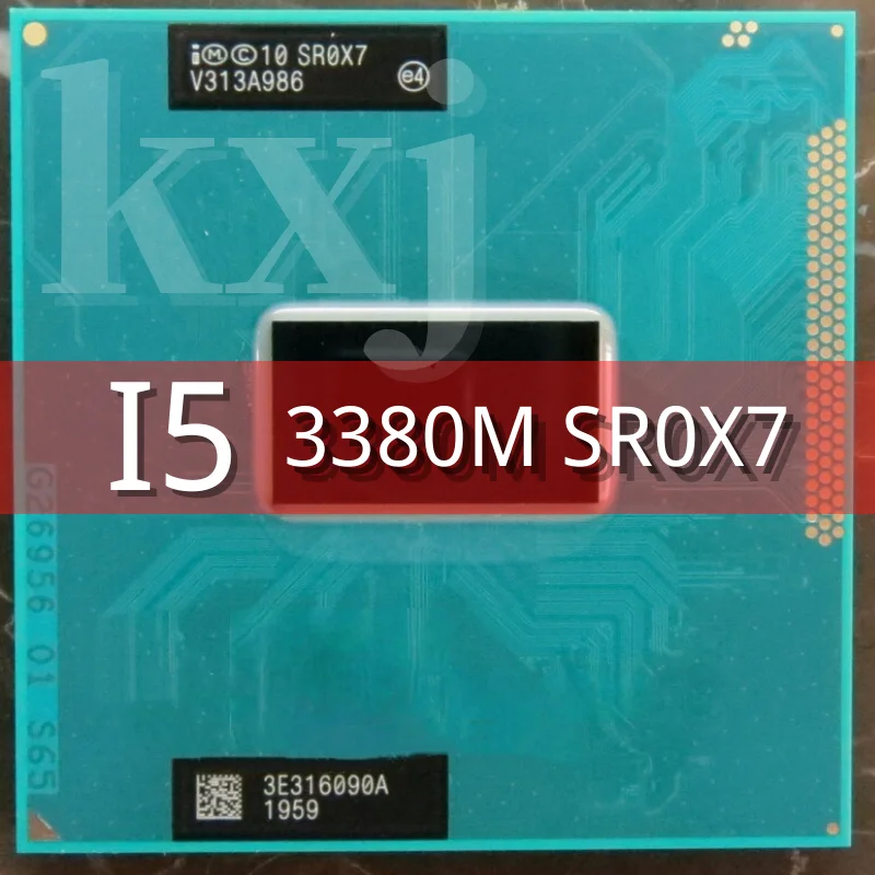 

Intel Core i5-3380M i5 3380M SR0X7 2.9 GHz Dual-Core Quad-Thread CPU Processor 3M 35W Socket G2 / rPGA988B