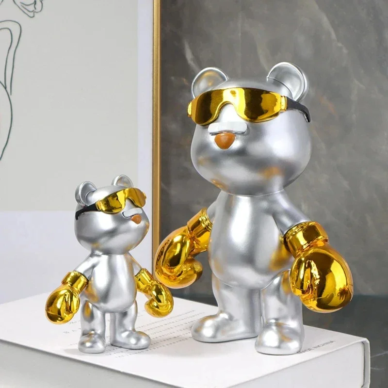 Чрезвычайно высоностойкий бокс жестокий медведь гостиная офис Современное