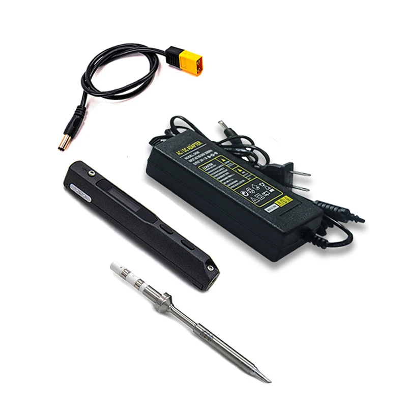 

New Original 65W TS100 Pen Digital Display MiNi Good Soldering Iron Adjustable Programmable Welding Tool Set 24V 3A Power Supply