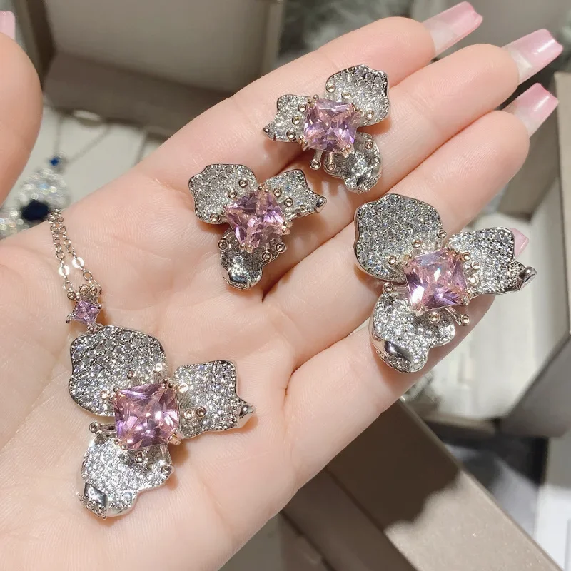 Высокое качество роскошный MDLFES Moissan Diamond Style необычные милые драгоценные камни