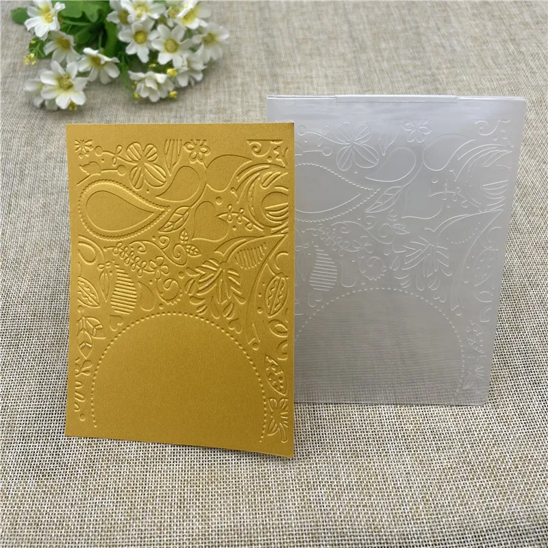 Пластиковый фотоальбом с изображением листьев, альбом для скрапбукинга, украшение для упаковки, режущие штампы, трафареты для рукоделия