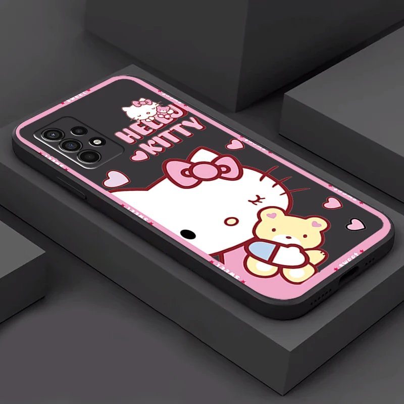 

Cartoon Hello Kitty Kuromi TAKARA TOMY Phone Case For Samsung Galaxy S20 S20FE S20 Ulitra S21 S21FE S21 Plus S21 Ultra Funda