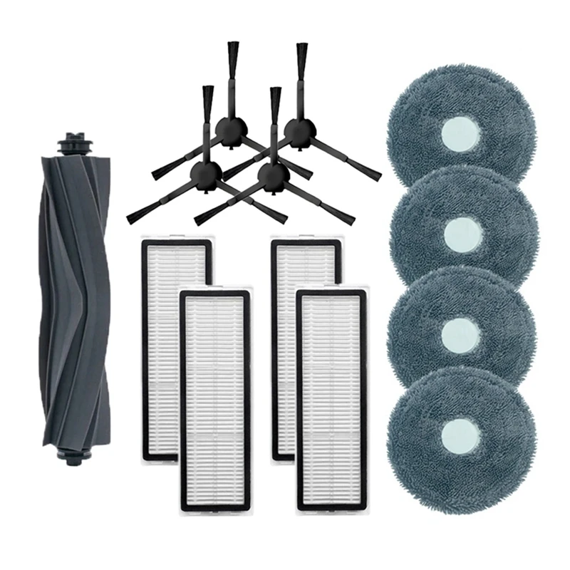 

For Dreame L10S Pro / RLS6L / Xiaomi S10+ Roller Brush Side Brush HEPA Filter Mop Cloth Rags Vacuum Cleaner Spare Parts