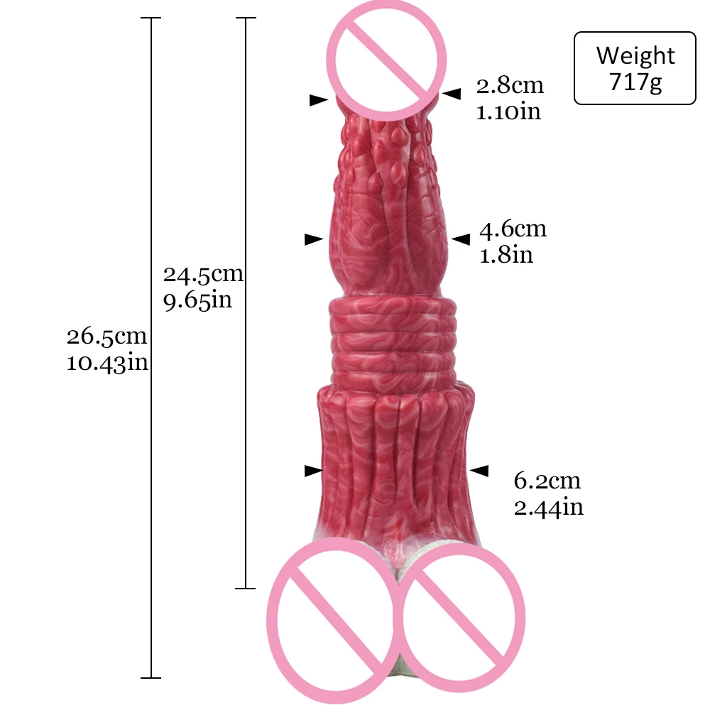 NNSX волк фаллоимитатор с присоской настоящая головка для пениса большие яички
