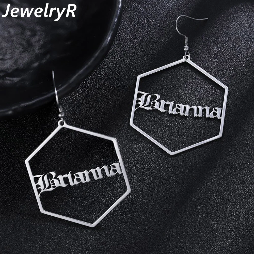

Женские серьги из нержавеющей стали, с шестигранным отверстием