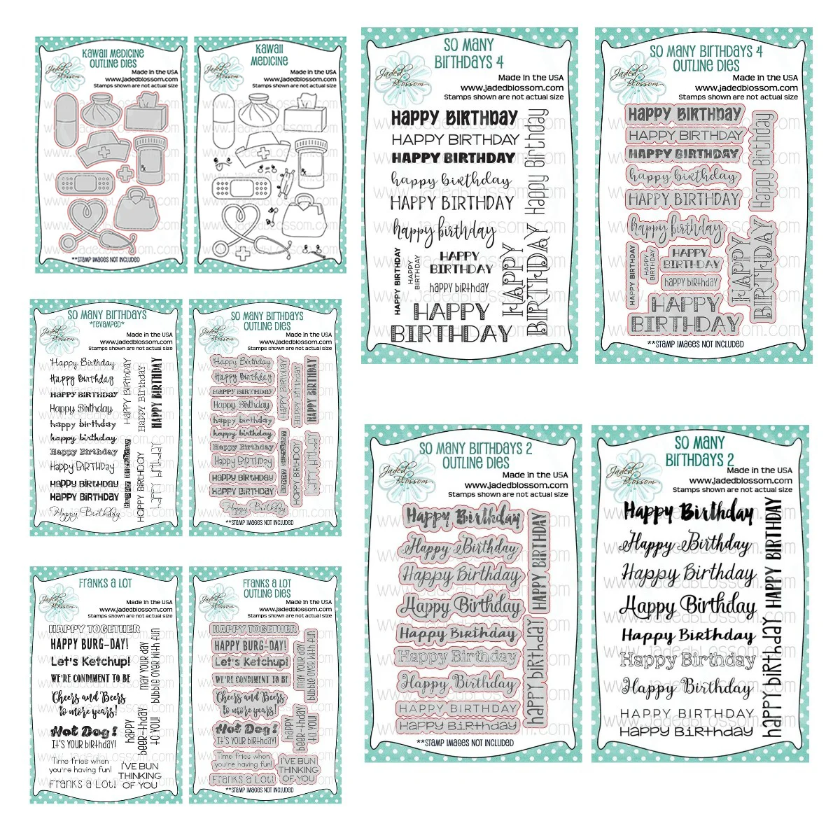 

Birthday Words Outline Die Cutting Dies and Clear Stamps Medicine Molds Scrapbooking Supplies Embossing Paper Cards Template