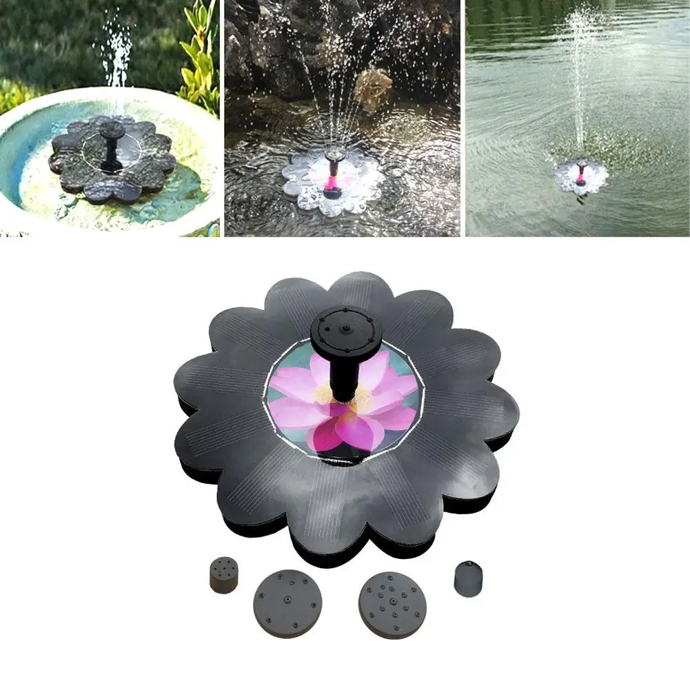 

Floating Solar Water Fountain Garden Pond Villa Landscape Decoration
