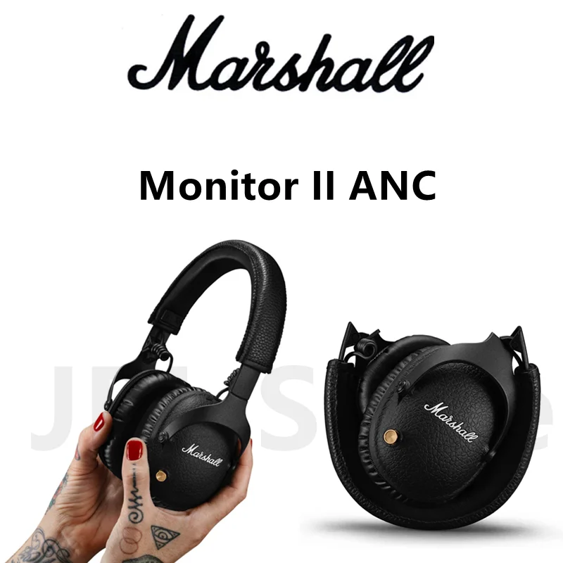 

Marshall MONITOR II ANC Wireless Bluetooth 5.0 Headphones Active Noise Cancelling Folding Sports Game Music Waterproof Headset