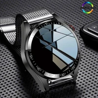 100new 8g ram 454454 screen smartwatch men always display the time bluetooth call local music smartwatch for android ios clock